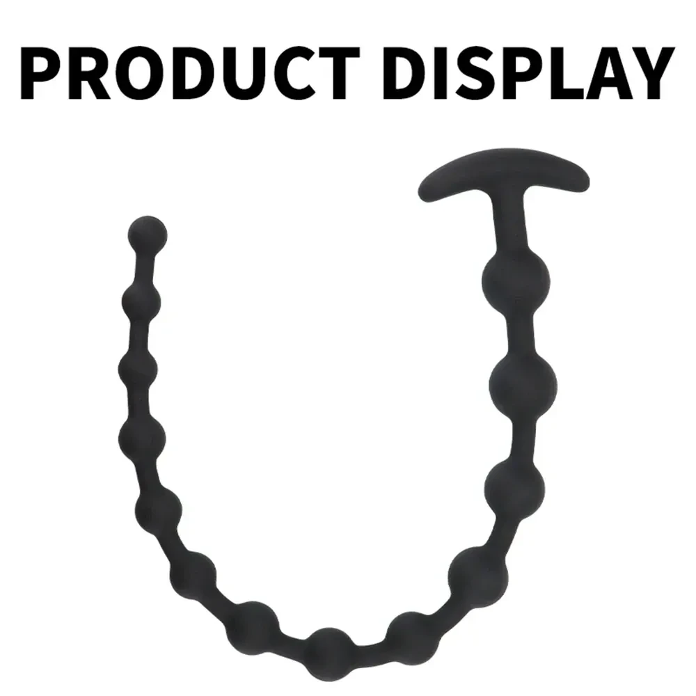 plug anal silicone medical perles