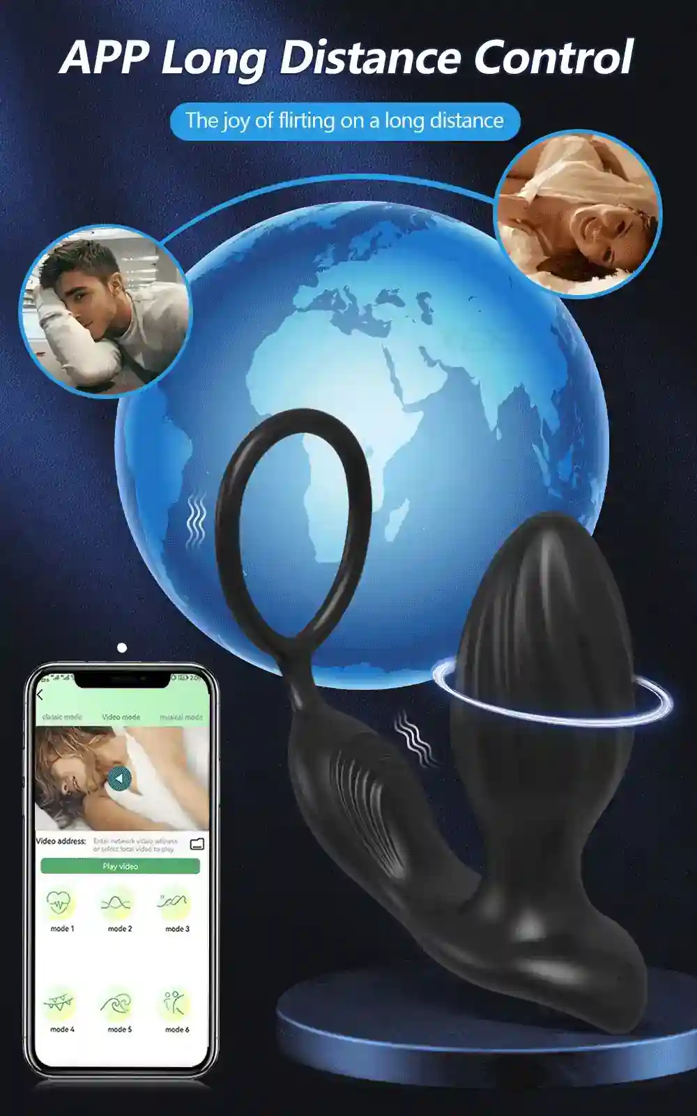 plug anal silicone medical prostate massager