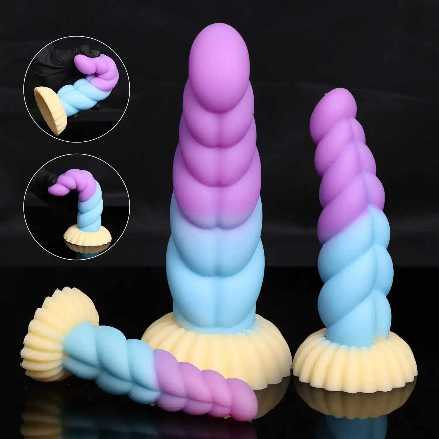 plug anal silicone medical texture pour stimulation