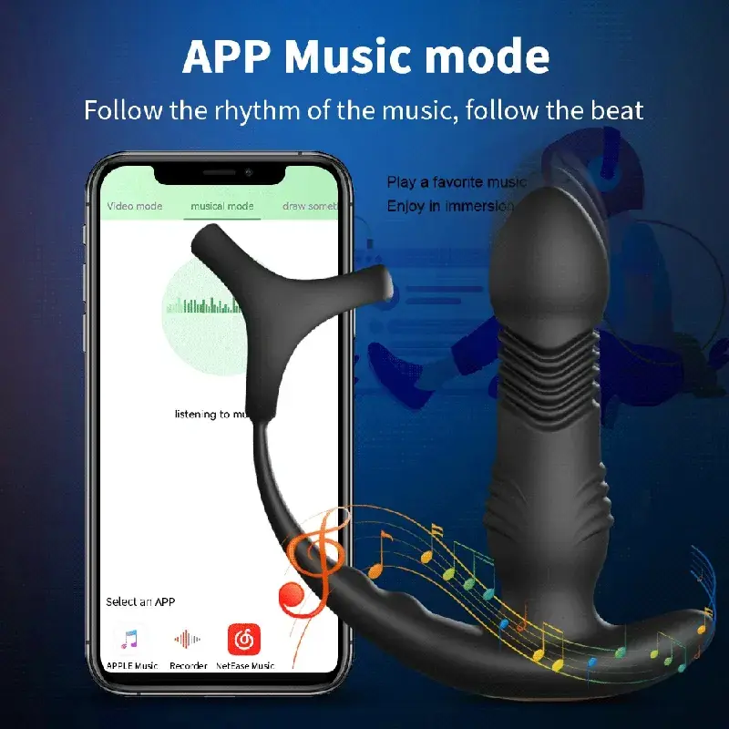 plug anal silicone pour stimulation ciblee