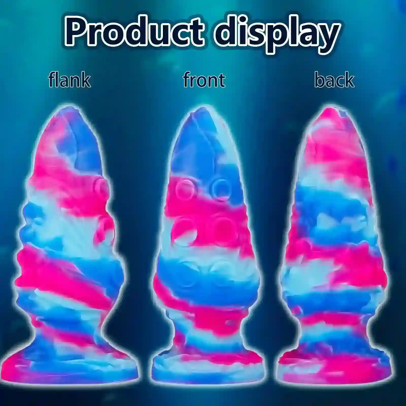 plug anal tentacule silicone ventouse réaliste