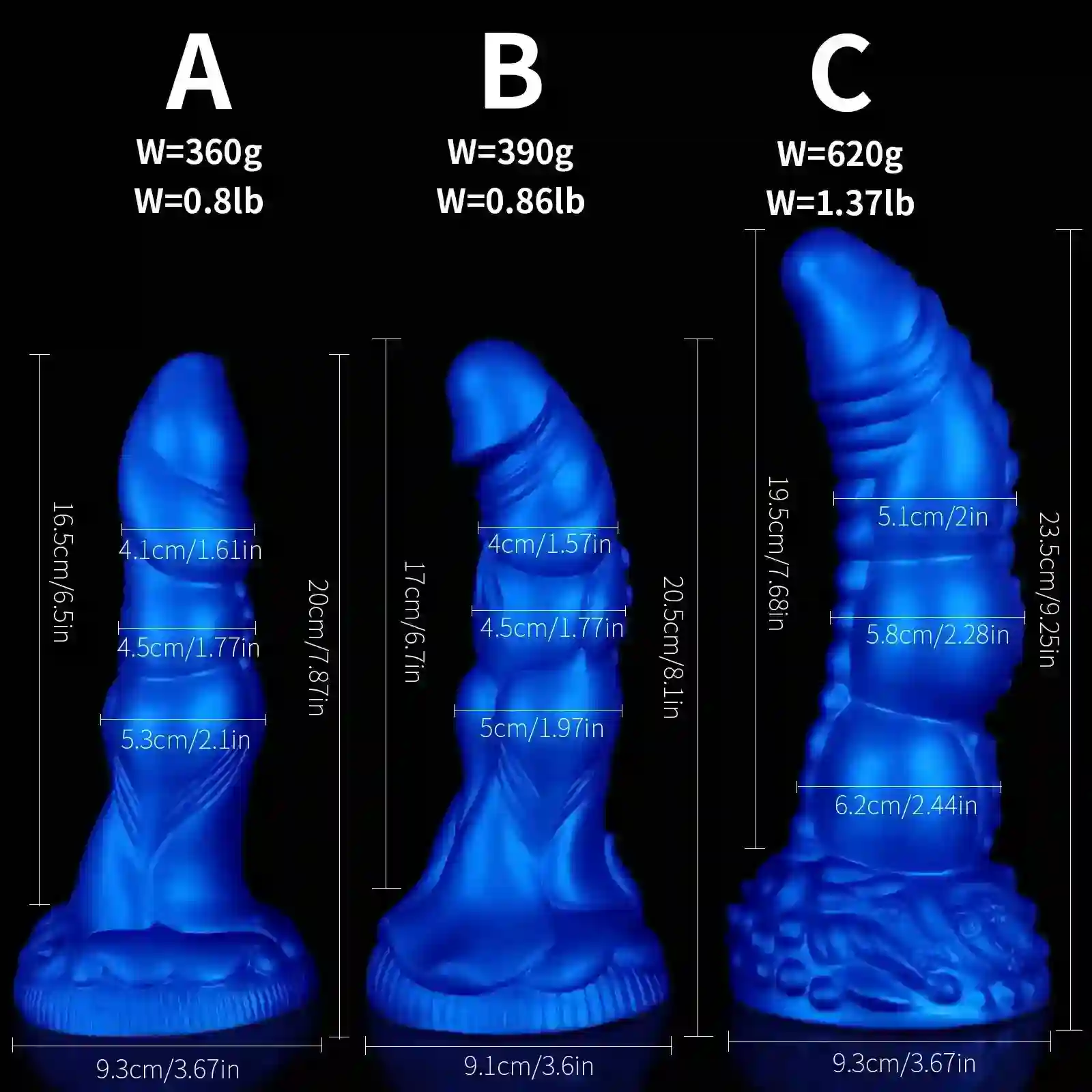 plug anal texture avec ventouse 2