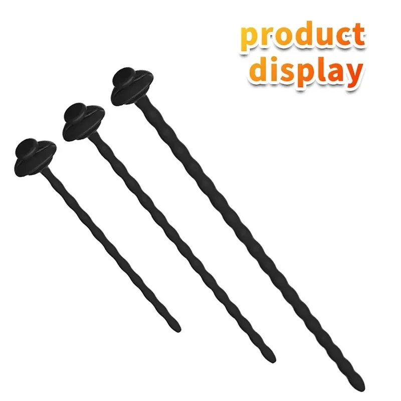 plug anal texture en silicone souple