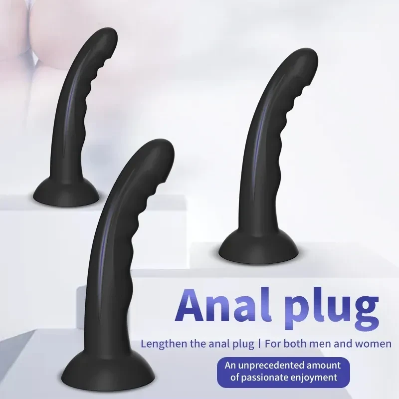 plug anal tpe avec ventouse adherente