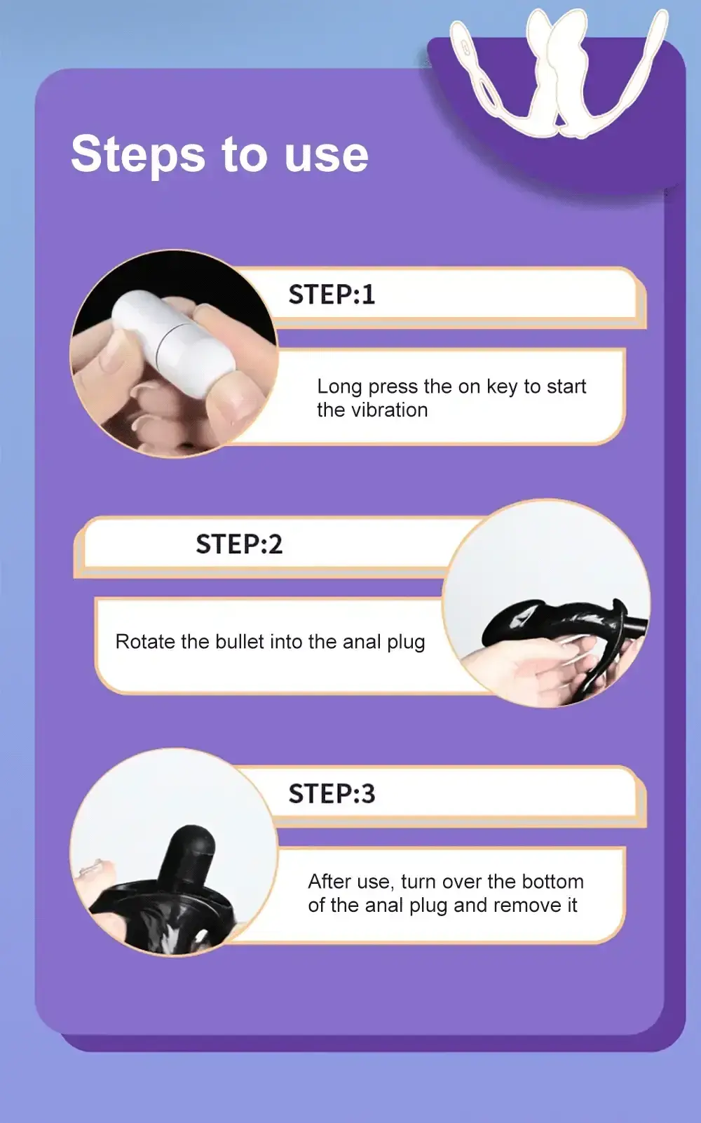 plug anal tpe forme en t