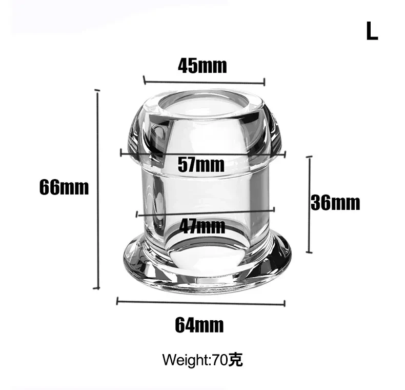plug anal transparent pour debutant