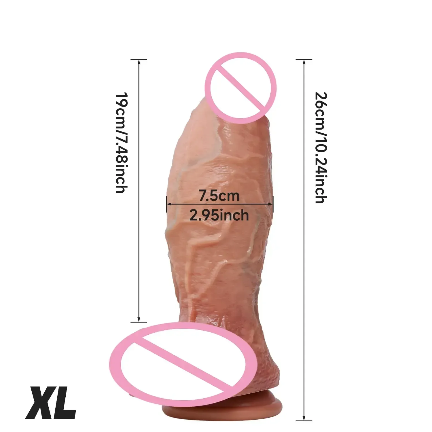 plug anal ventouse silicone premium