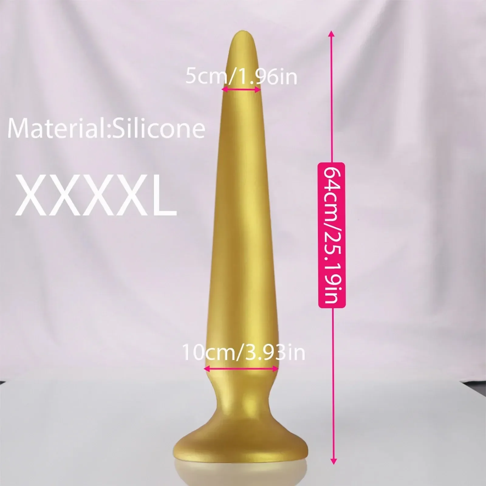 plug anal verre expansion ventouse