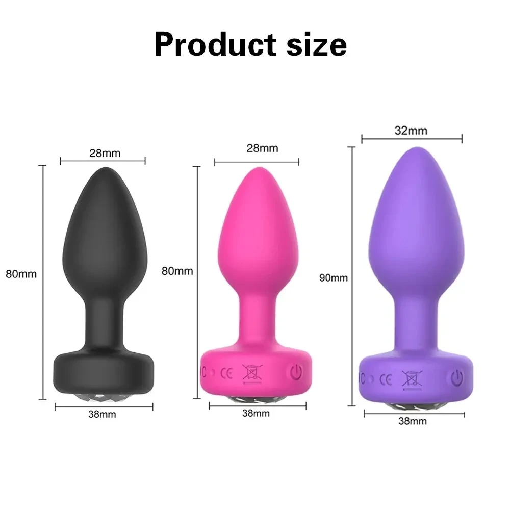 plug anal vibrant 10 modes prostate
