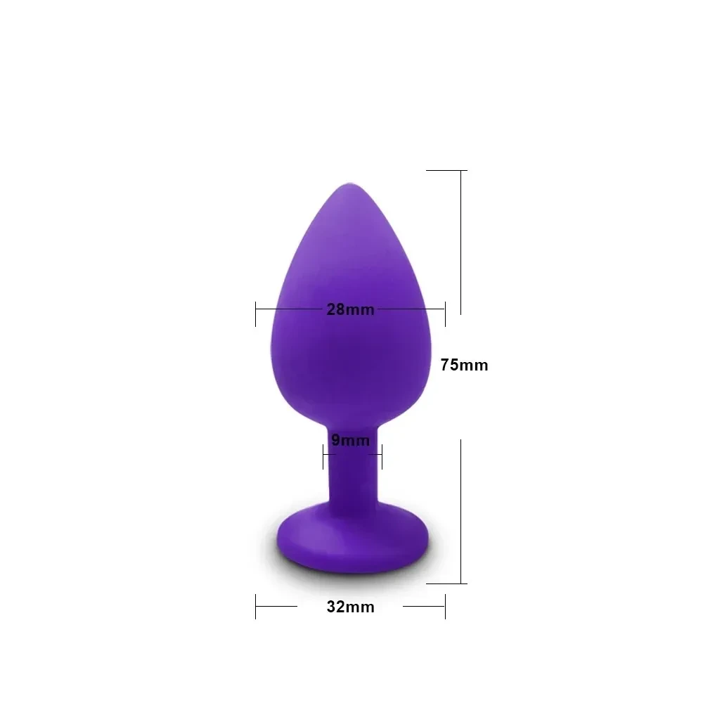 plug anal vibrant 32mm doux
