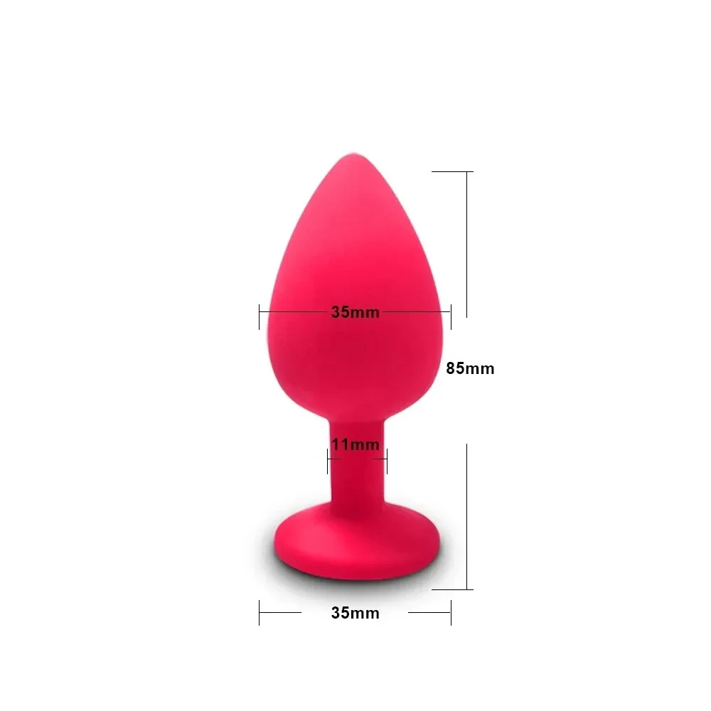 plug anal vibrant 9mm doux