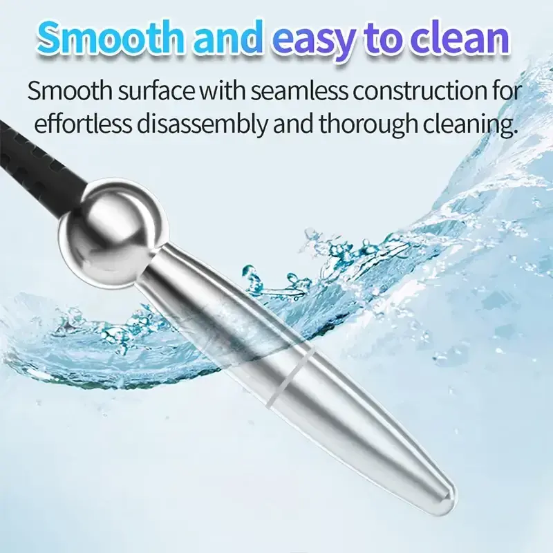 plug anal vibrant acier inoxydable telecommande