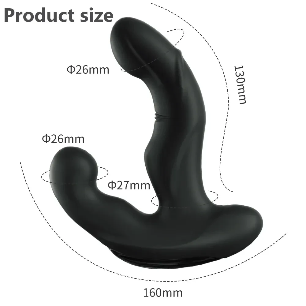plug anal vibrant chauffant silicone