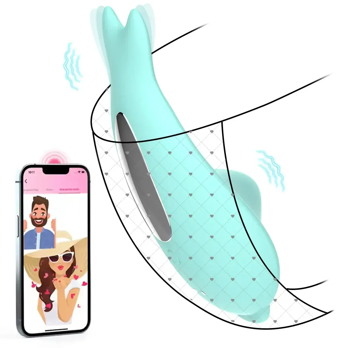 plug anal vibrant design ergonomique