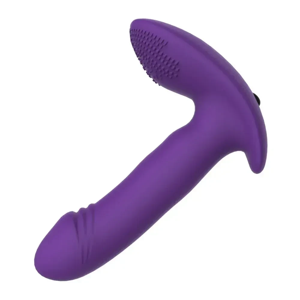 plug anal vibrant discret en silicone