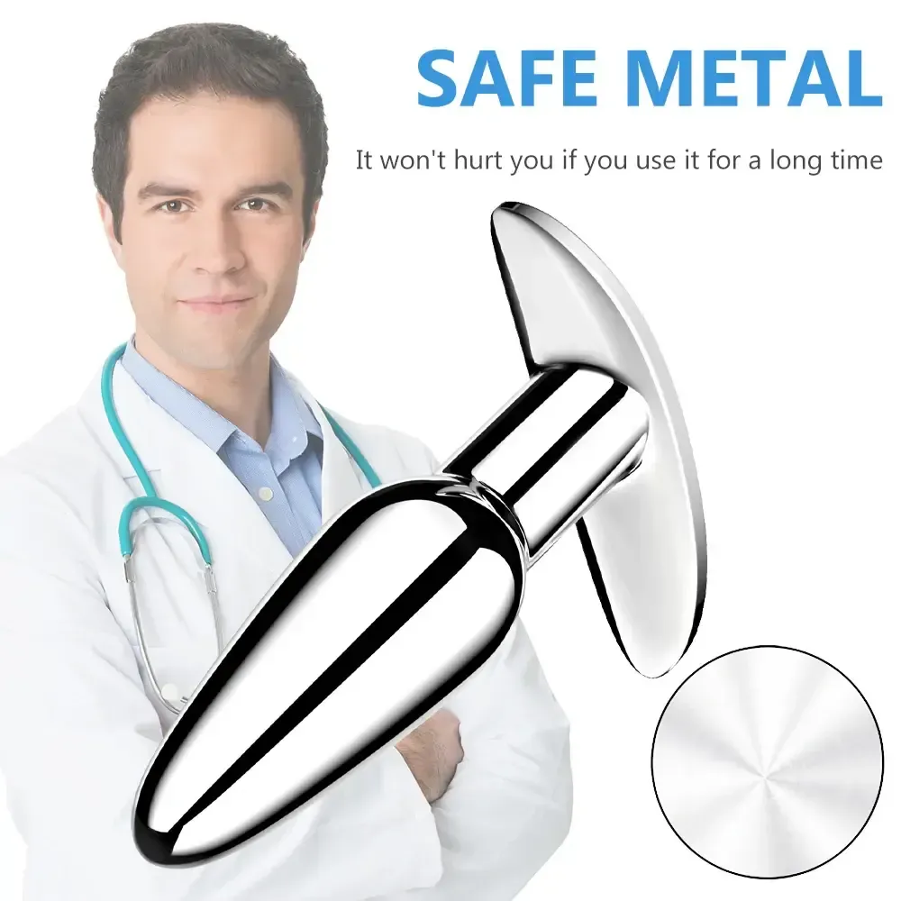 plug anal vibrant en silicone medical 8