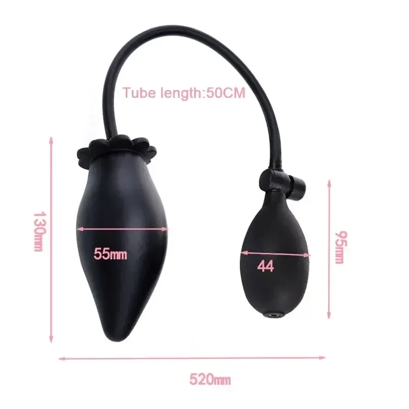 plug anal vibrant gonflable point g