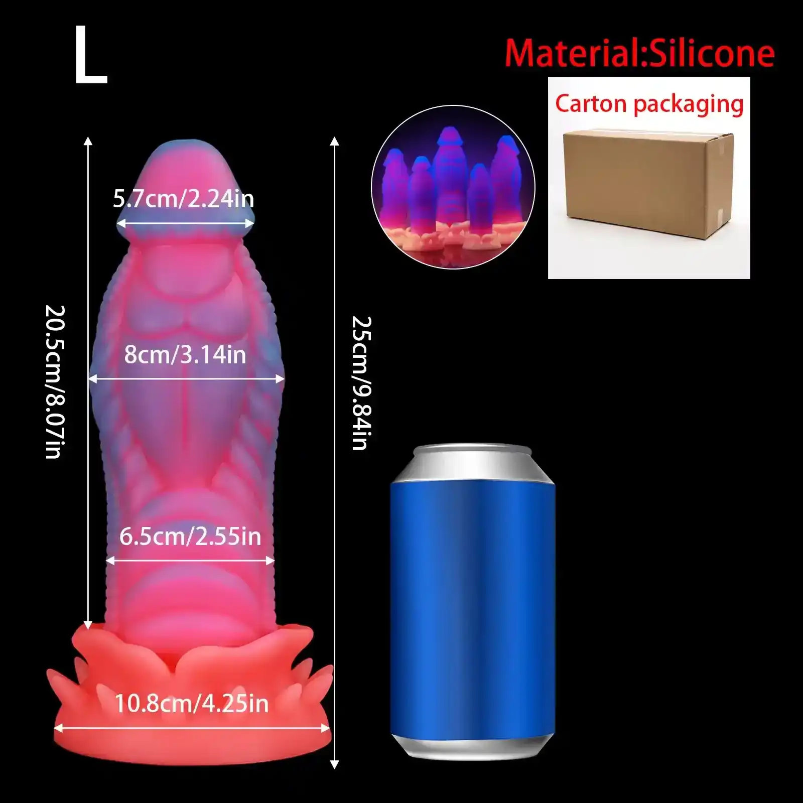 plug anal vibrant grosse taille