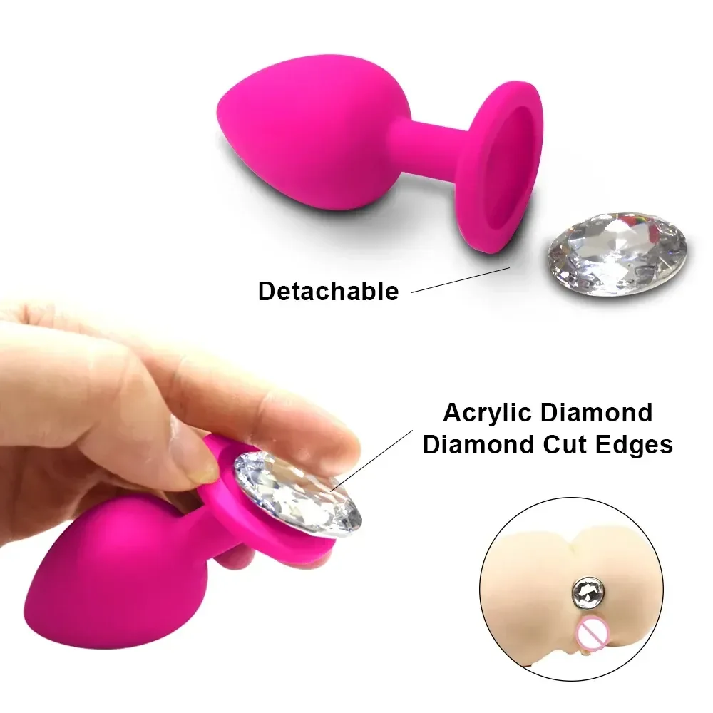 plug anal vibrant homme silicone
