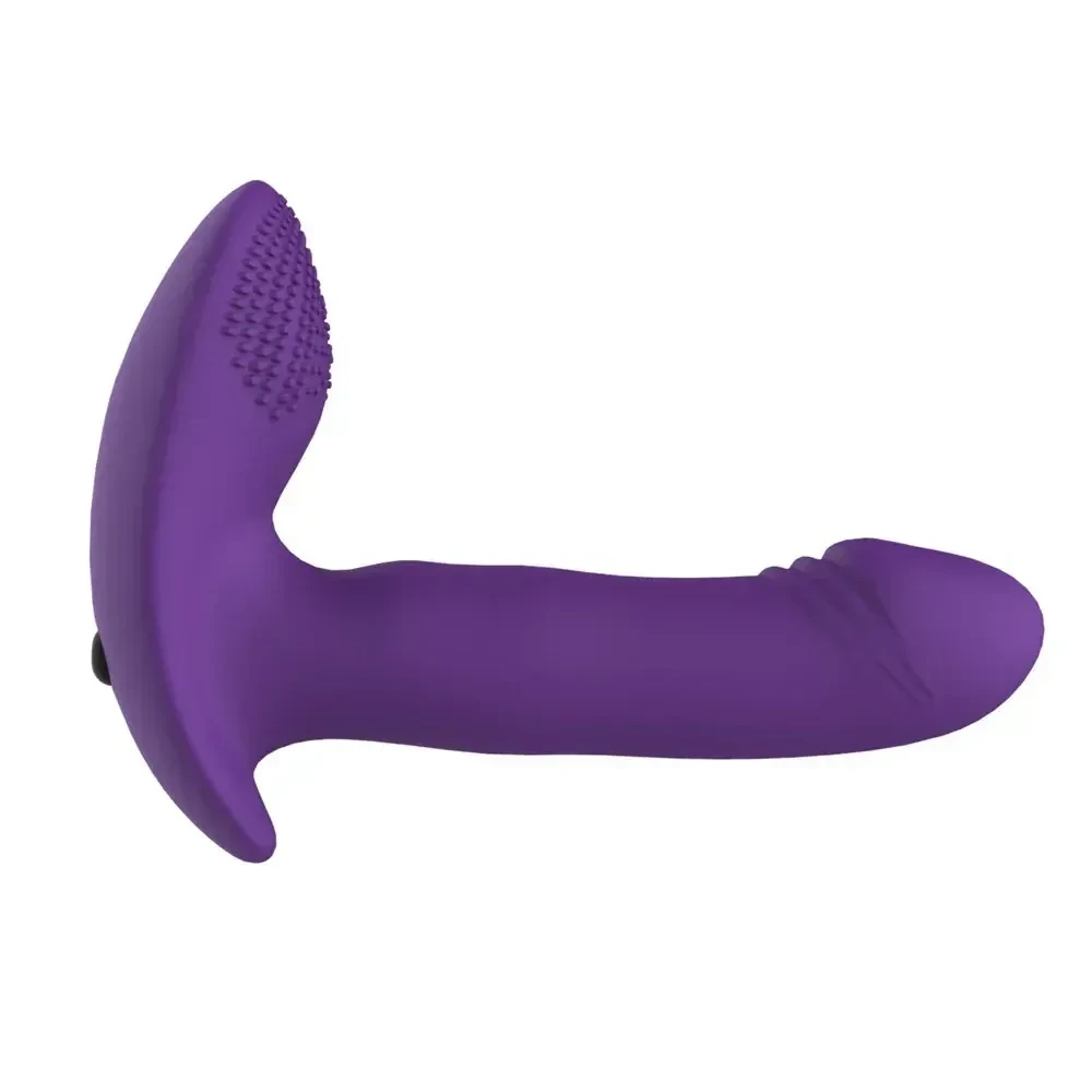 plug anal vibrant noir en silicone 2