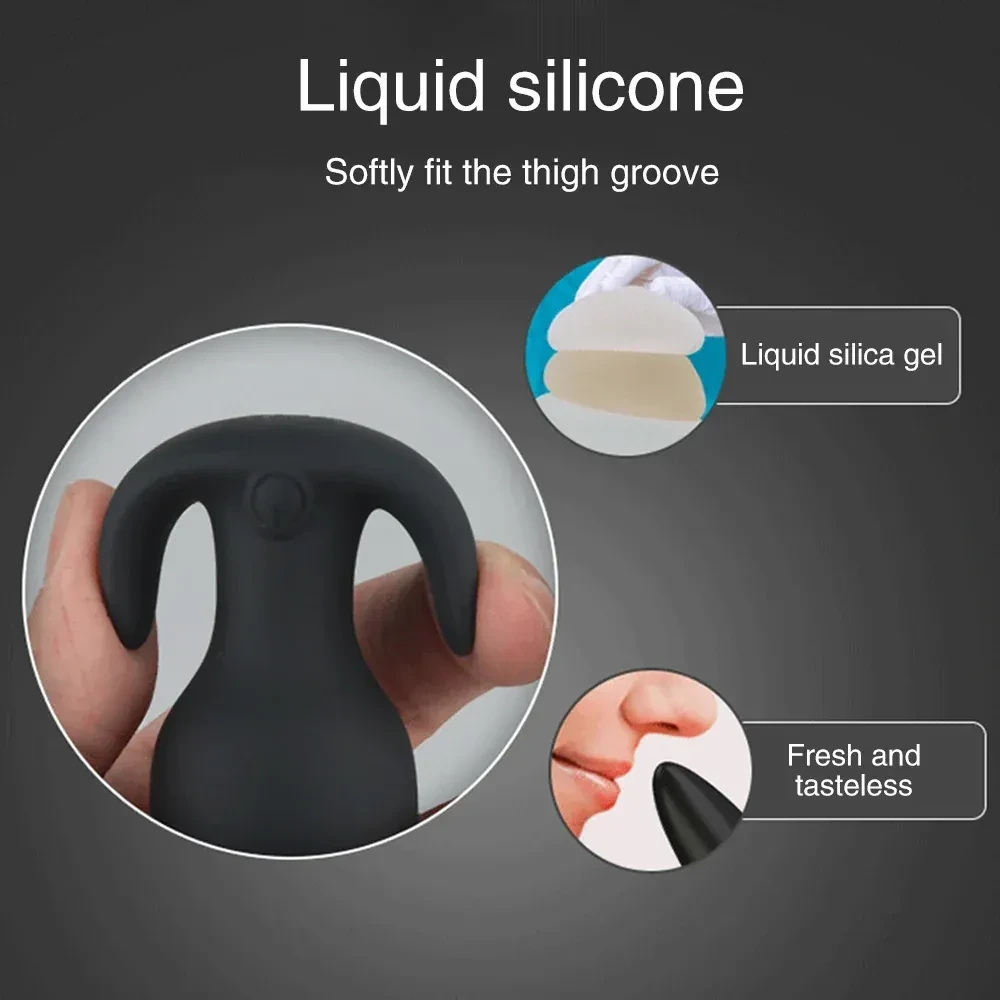 plug anal vibrant point g silicone