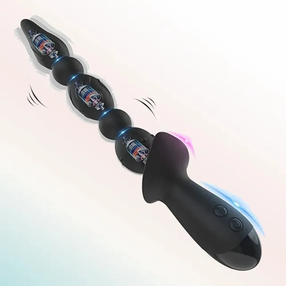 plug anal vibrant pour stimulation masculine