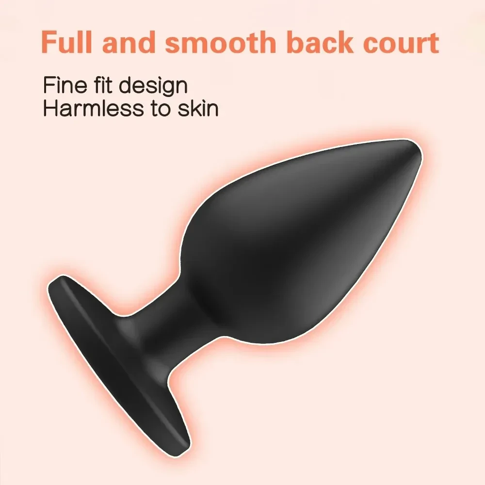 plug anal vibrant prostate silicone 2