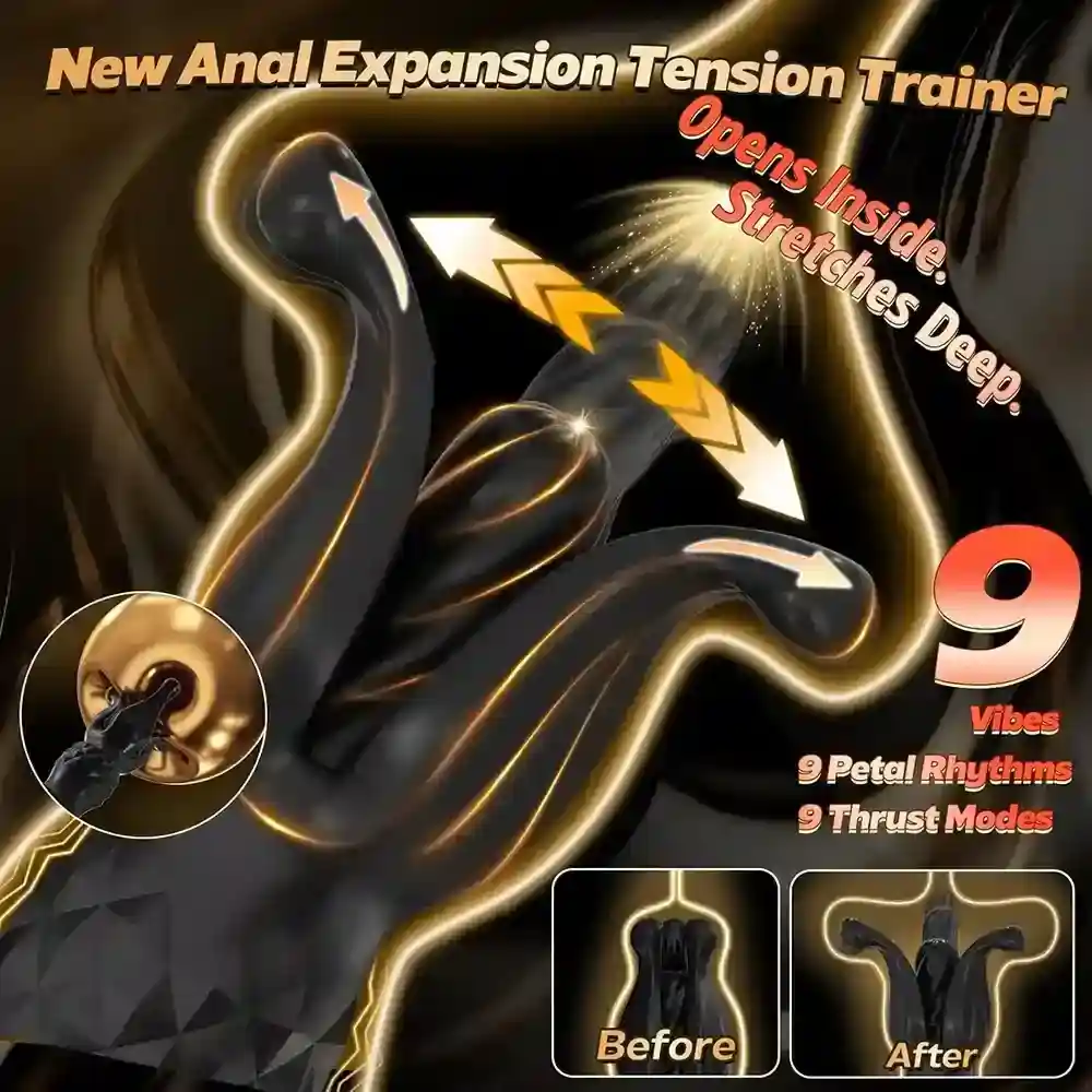 plug anal vibrant prostate silicone