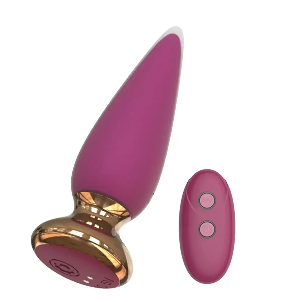 plug anal vibrant telecommande etanche 1