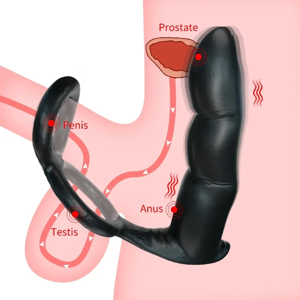 plug anal vibrant tpe petite taille