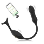 plug anal waterpoof vibrant silicone