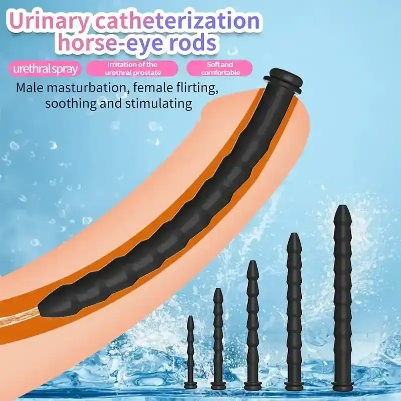 plug uretral homme debutant silicone