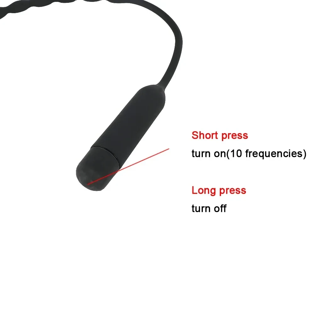 plug uretral homme silicone 10 vitesses
