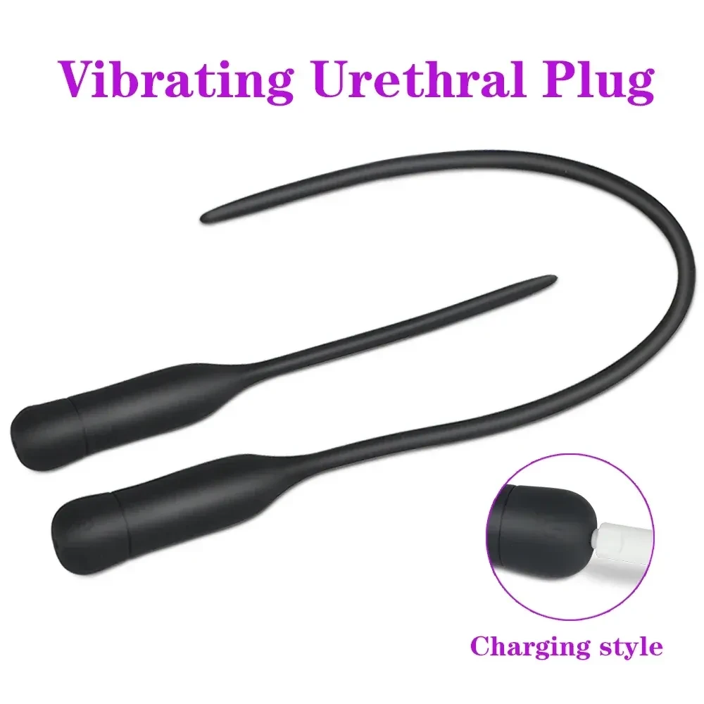 plug uretral silicone medical vibrant