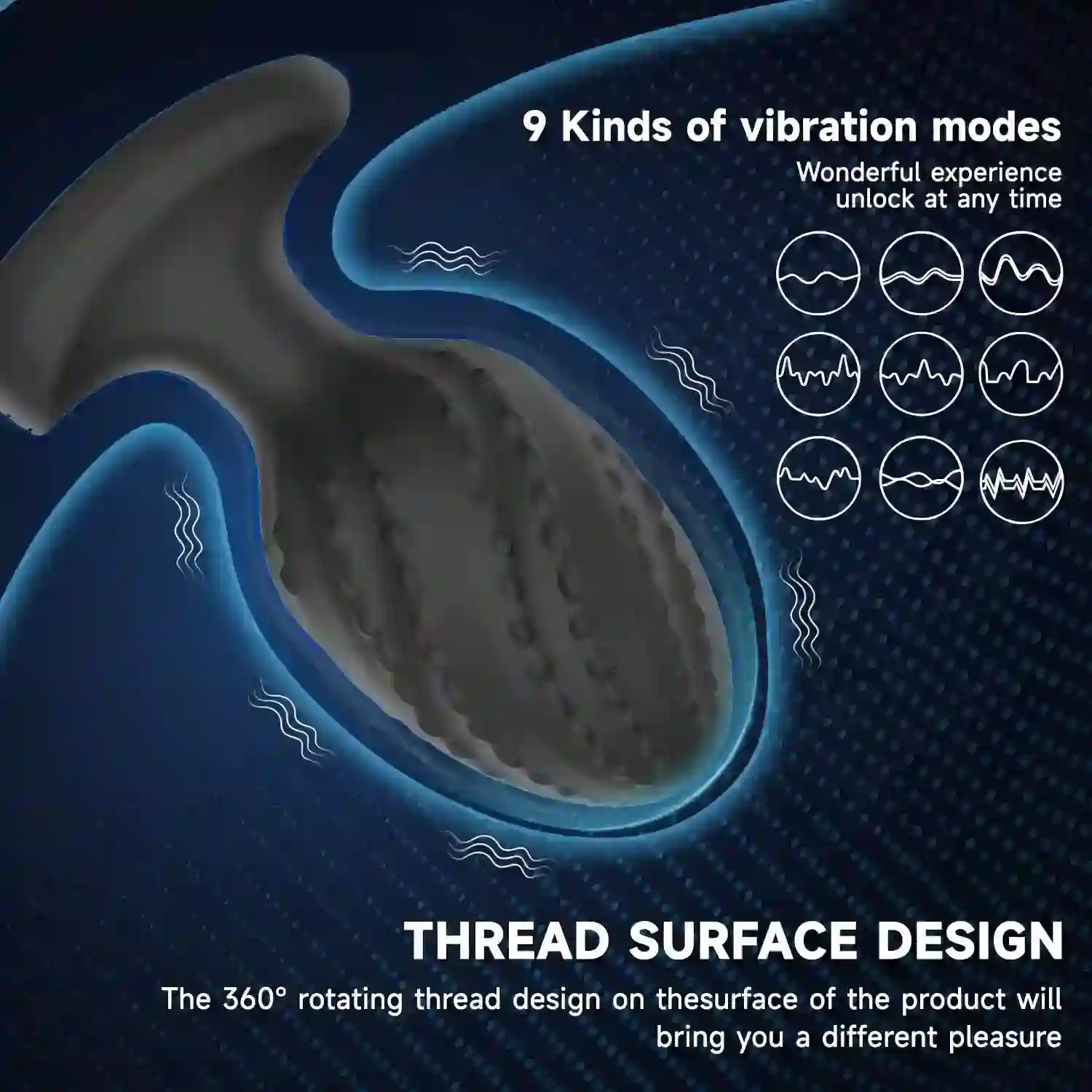 plug vibrant anal pour homme femme