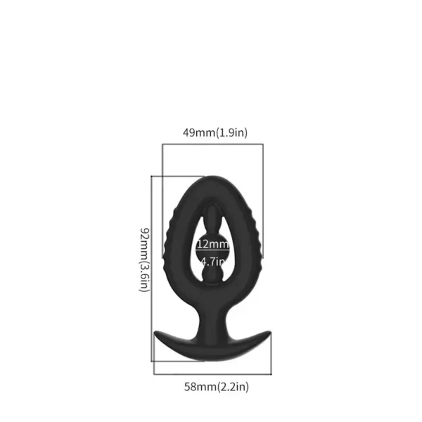 plugs anaux perlés pour massages prostatiques