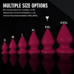 plugs silicone entraînement anal étanche