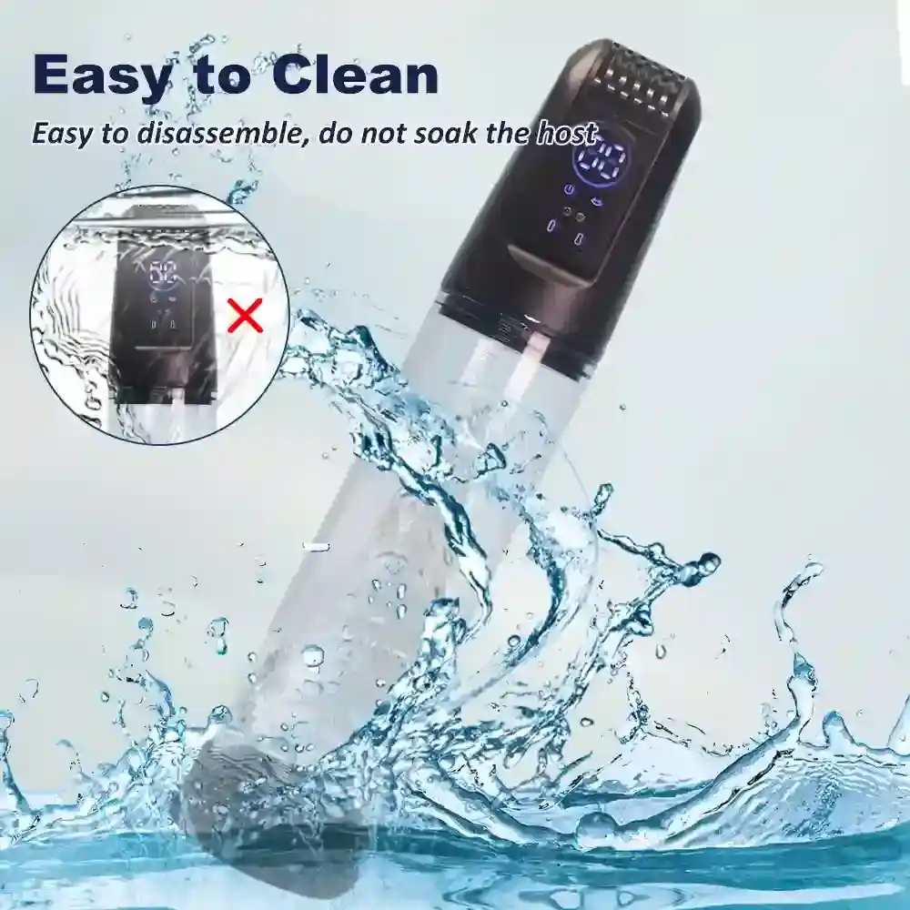 pompe a vide electrique rechargeable homme