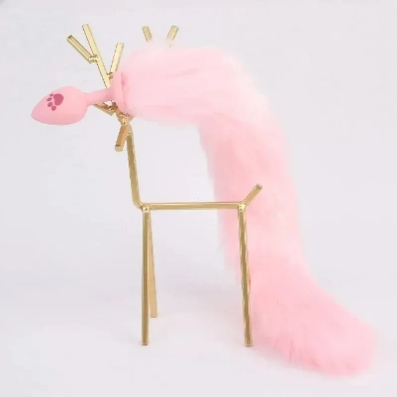 queue de renard vibrante pour plug