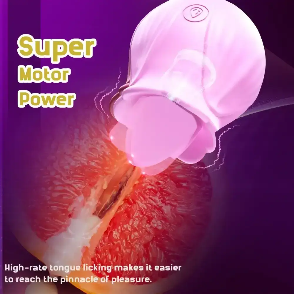 rose en silicone medical pour le clitoris