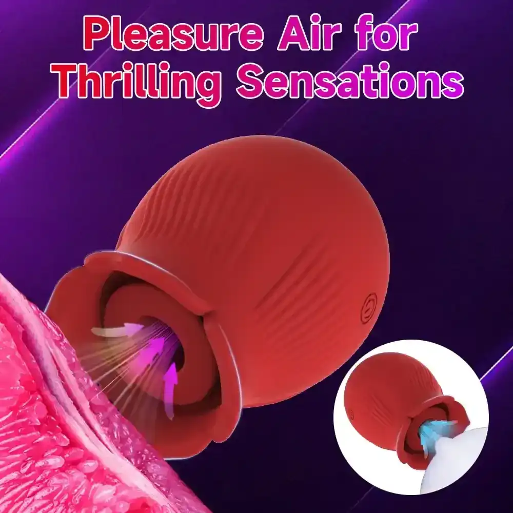 rose silicone medical jouet clitoridien