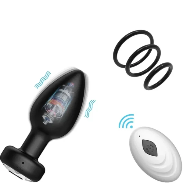 set vibrant anal et prostate télécommandé