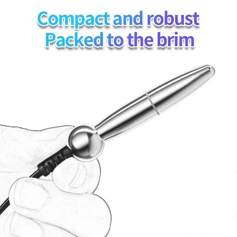 sextoy anal acier inoxydable unisexe