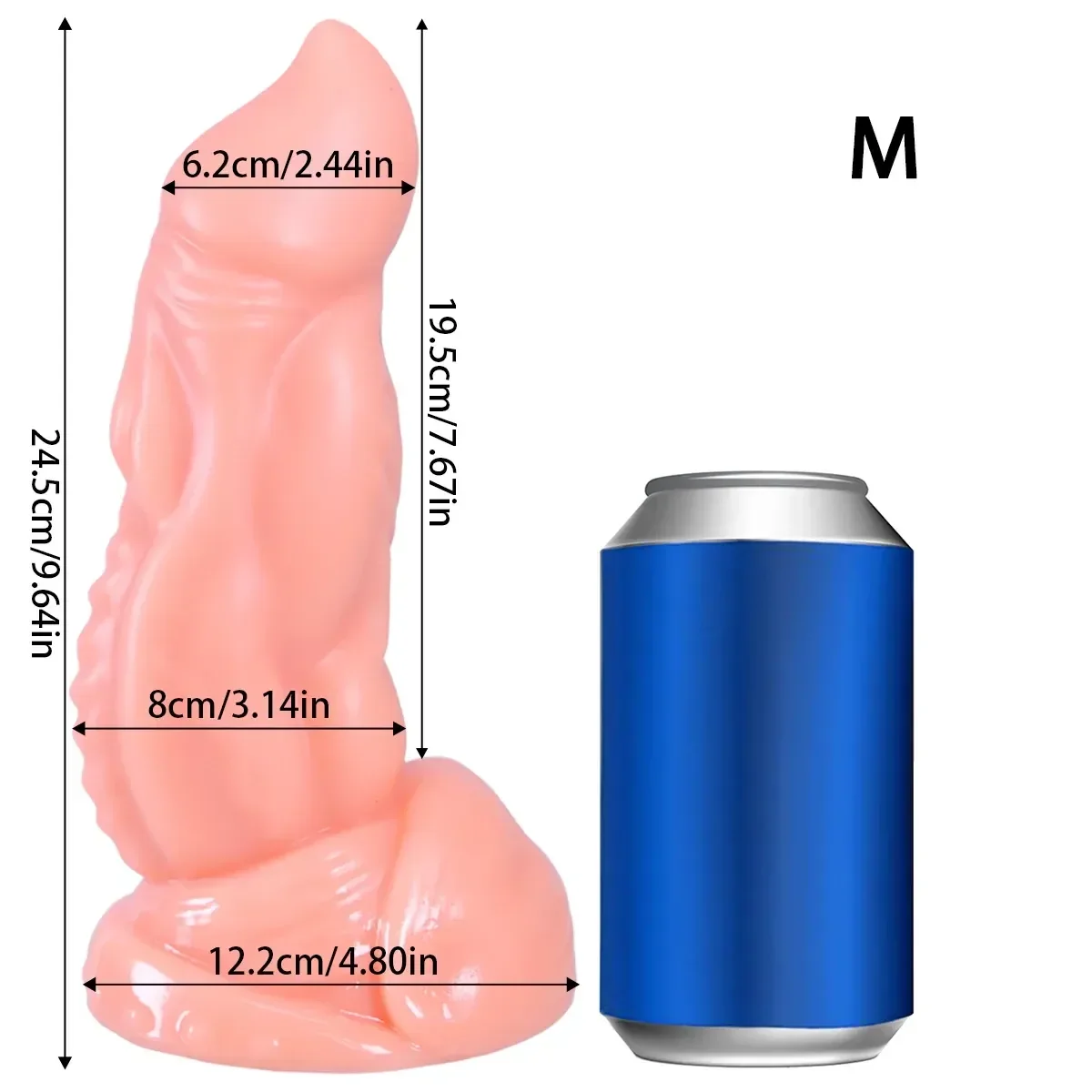 sextoy anal dragon en plastique texture