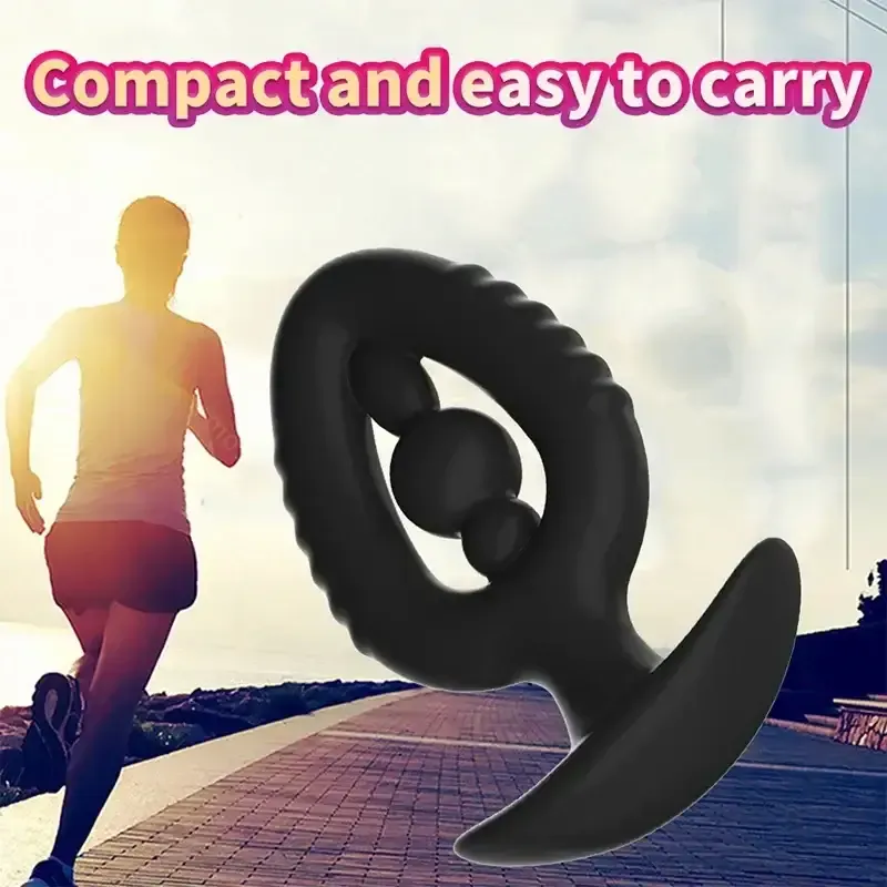 sextoy anal en silicone perle texture