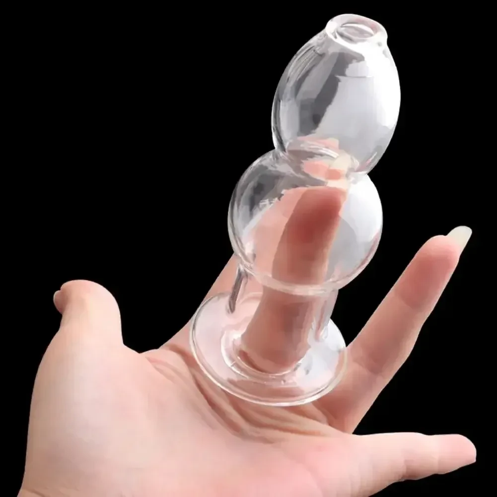 sextoy anal en verre pour debutant
