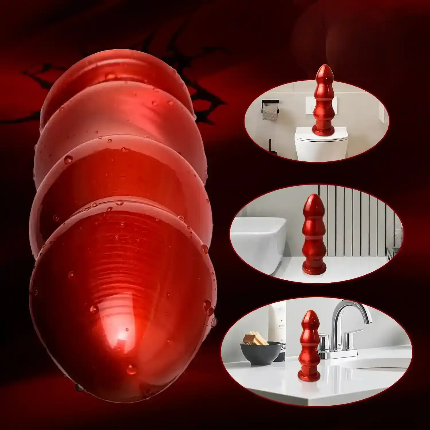 sextoy anal ergonomique en pvc