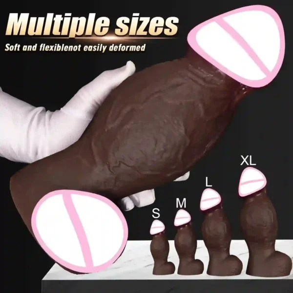 sextoy anal géant base à ventouse