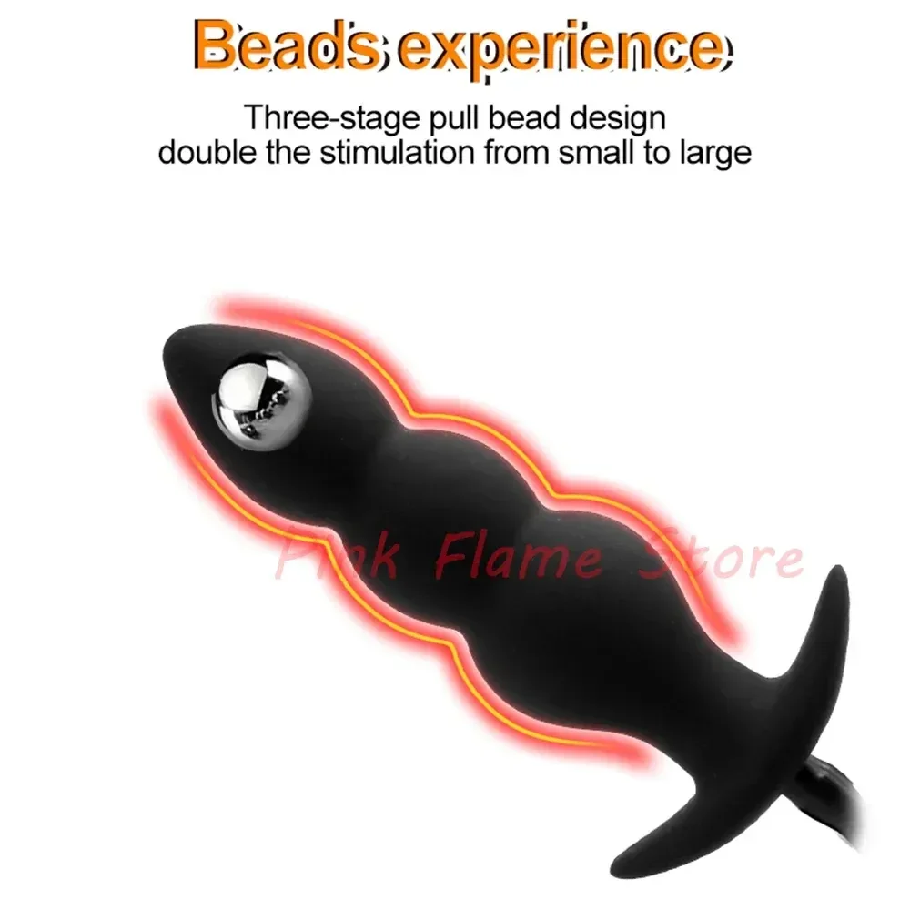 sextoy anal gonflable en silicone 1