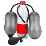 sextoy anal gonflable noir pour adulte